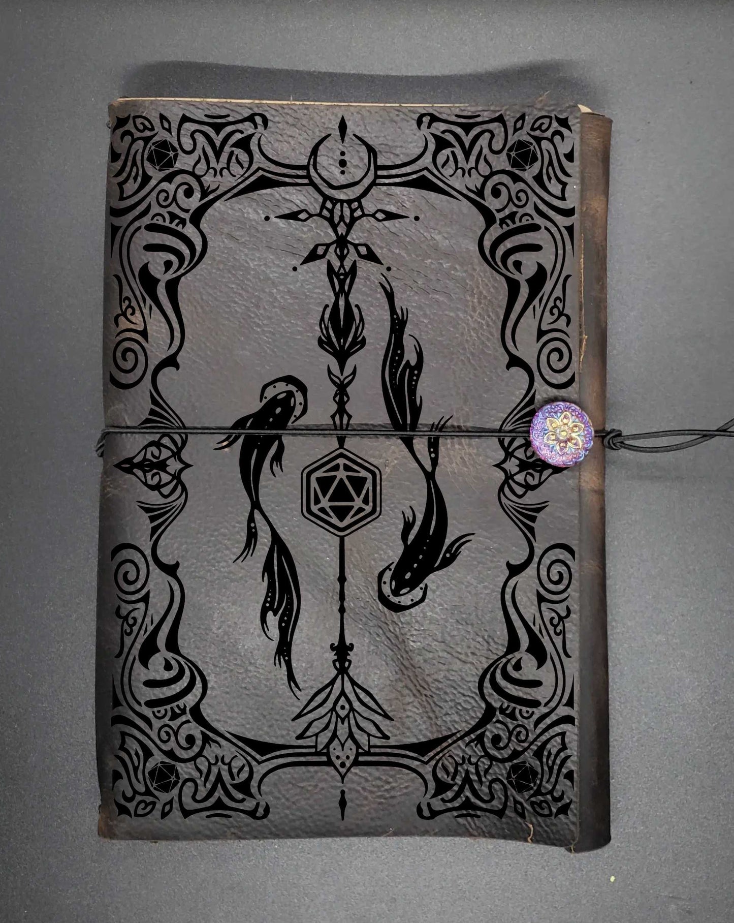 ATLA Moon Spirit Inspired D20 Dungeons and Dragons Journal