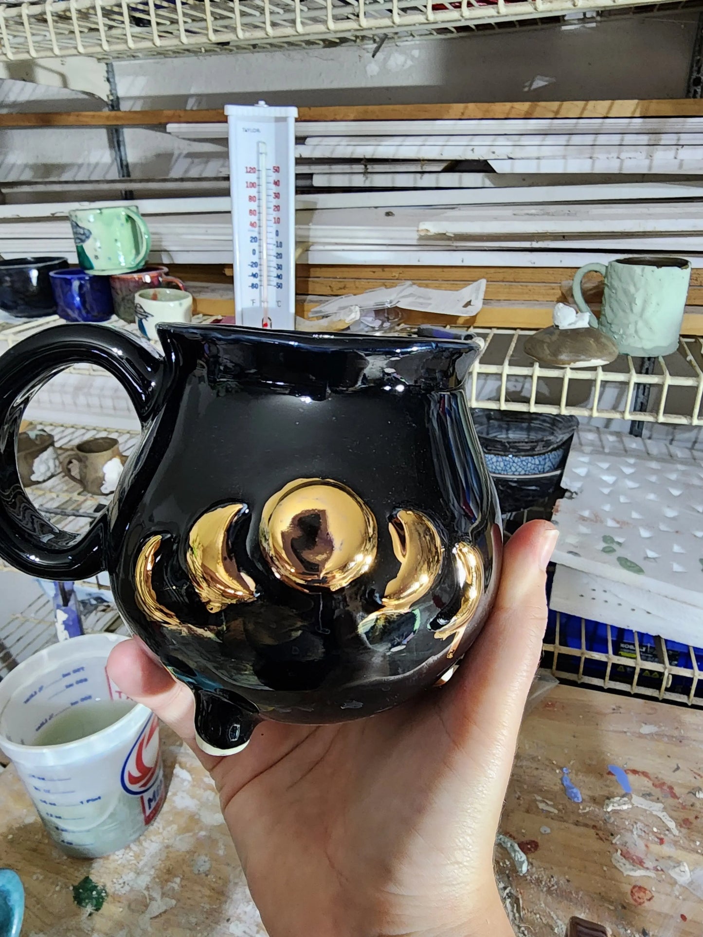 Custom Moon Phase Mug moonlitbeading