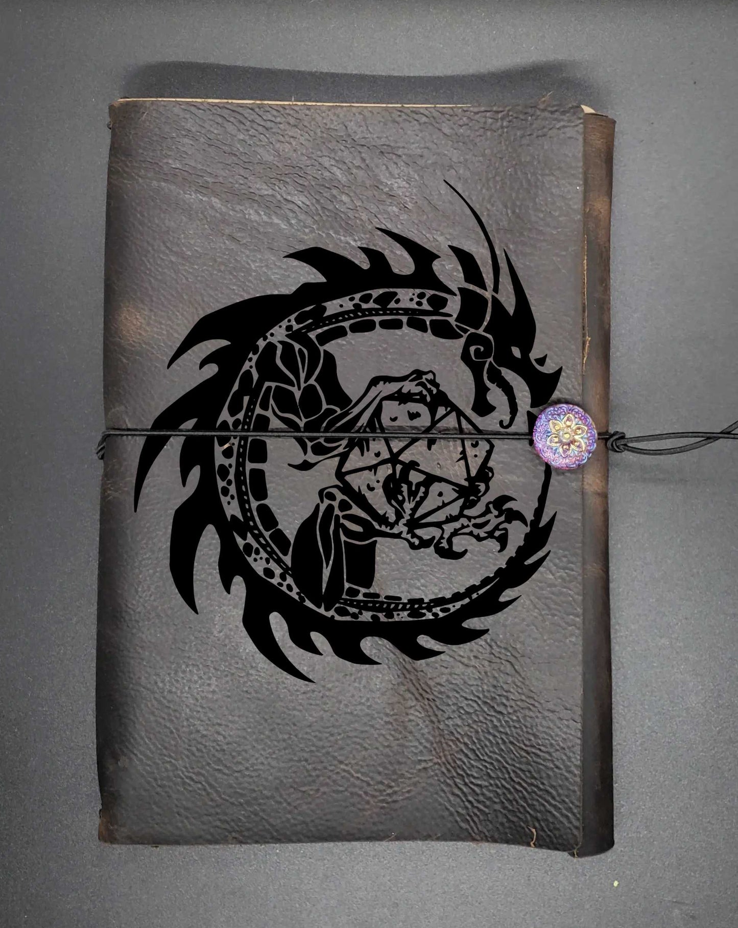 Dragon D20 Notebook, Dungeons and Dragons Journal