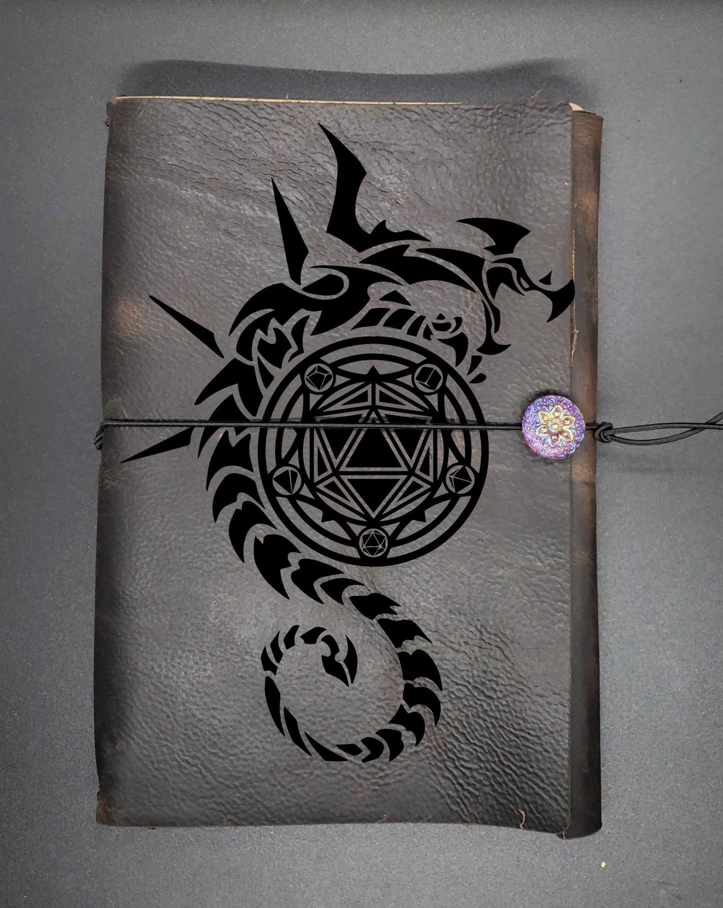Dragon D20 Notebook, Dungeons and Dragons Journal