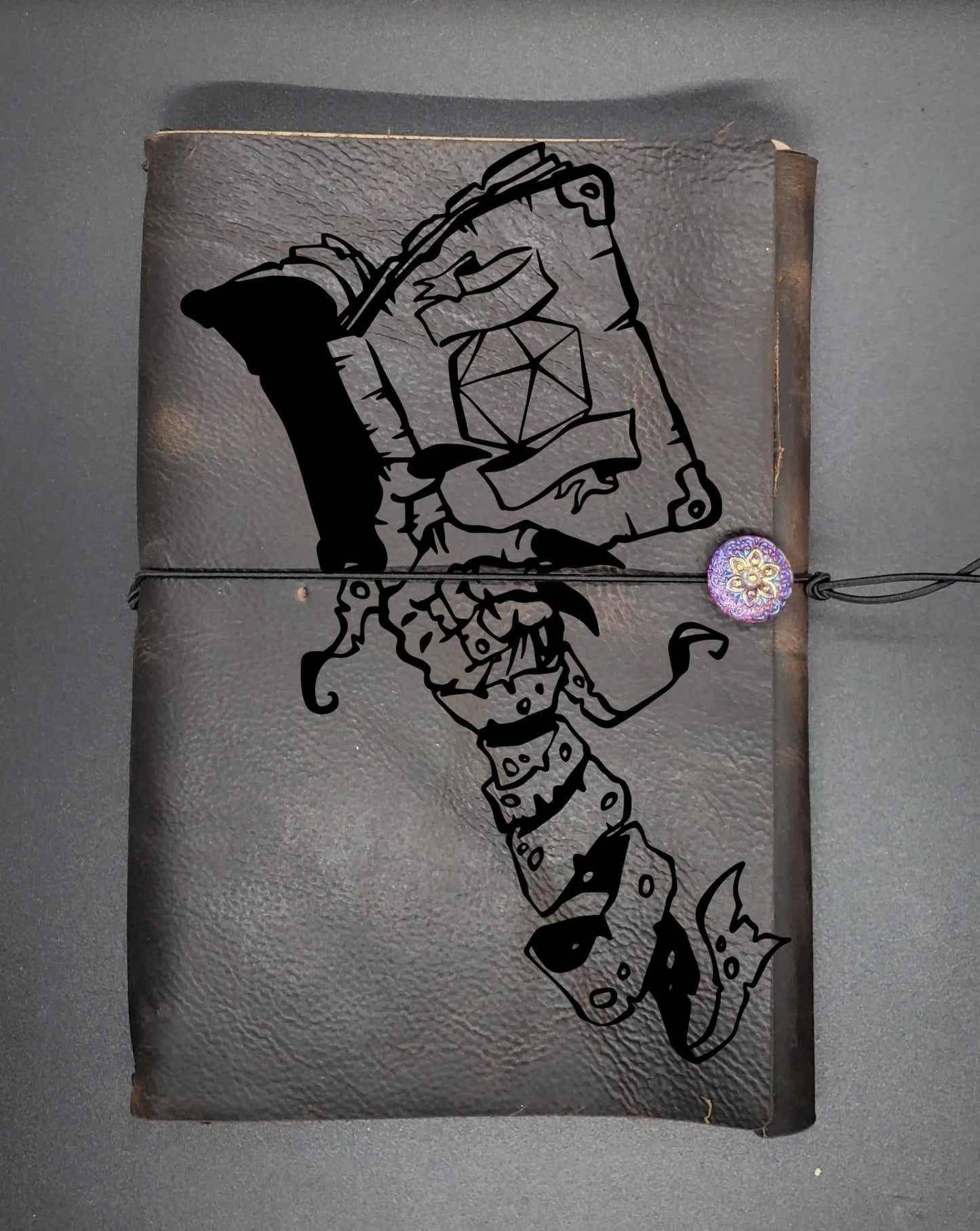 The Dice Tell A Story Refillable Notebook, Dungeons and Dragons Journal