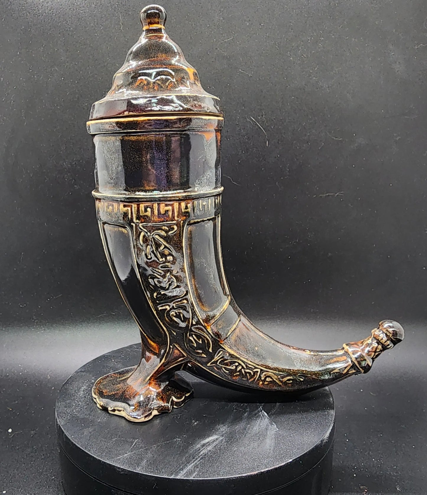 Custom Ceramic Viking Drinking Horn