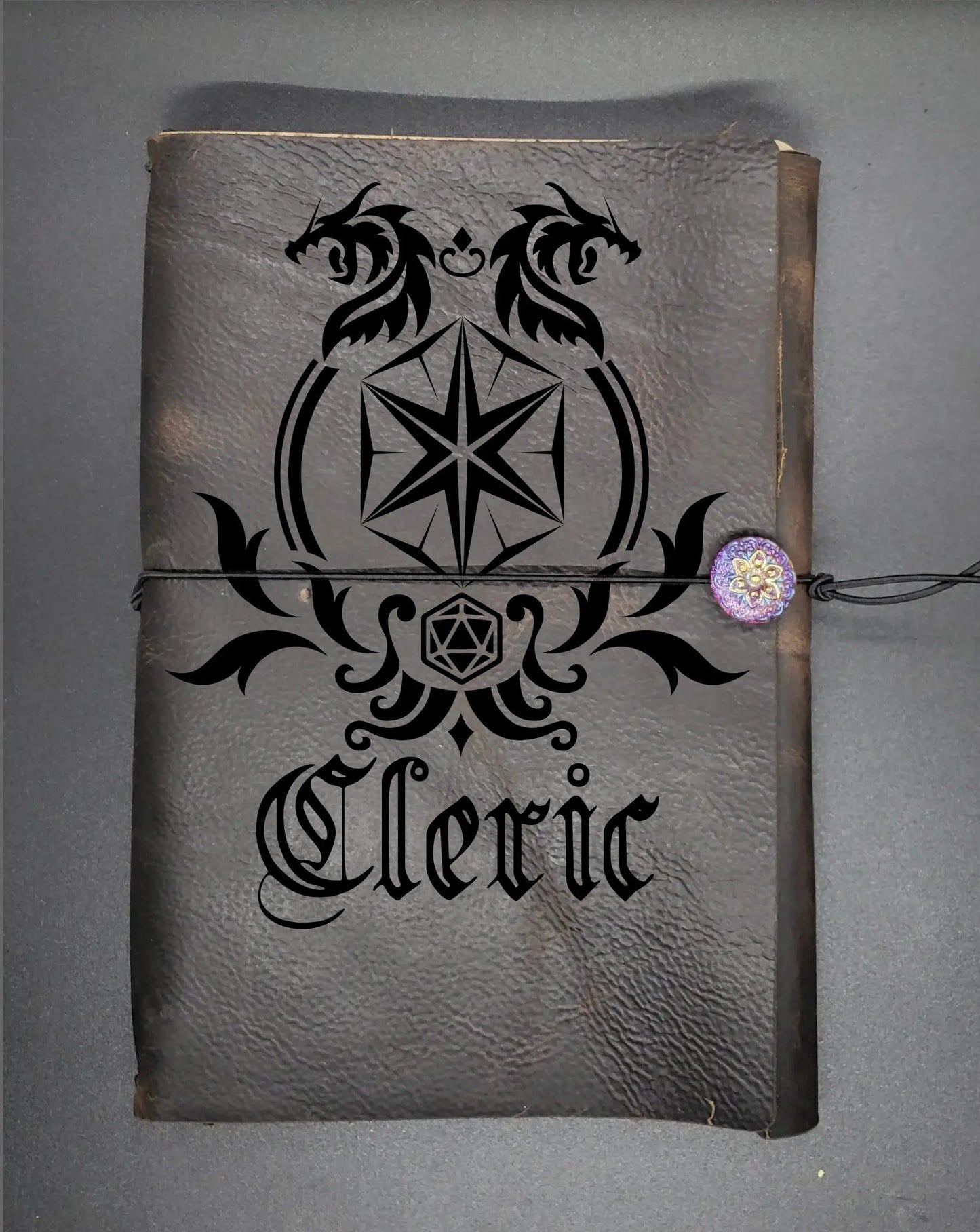 Cleric DnD Character Journal, Refillable