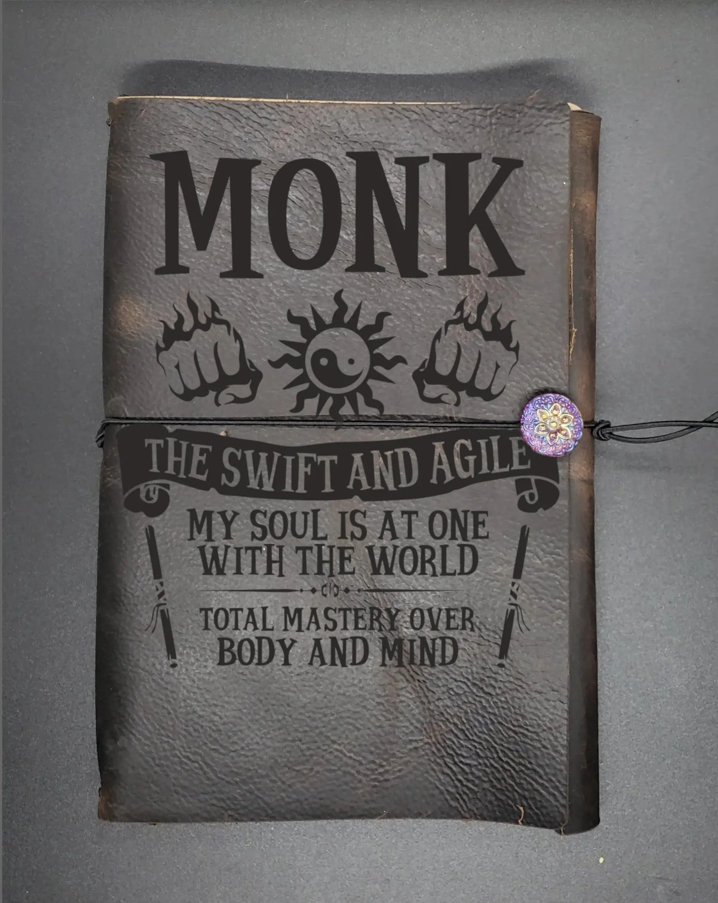 Monk Character Journal for Dungeons & Dragons