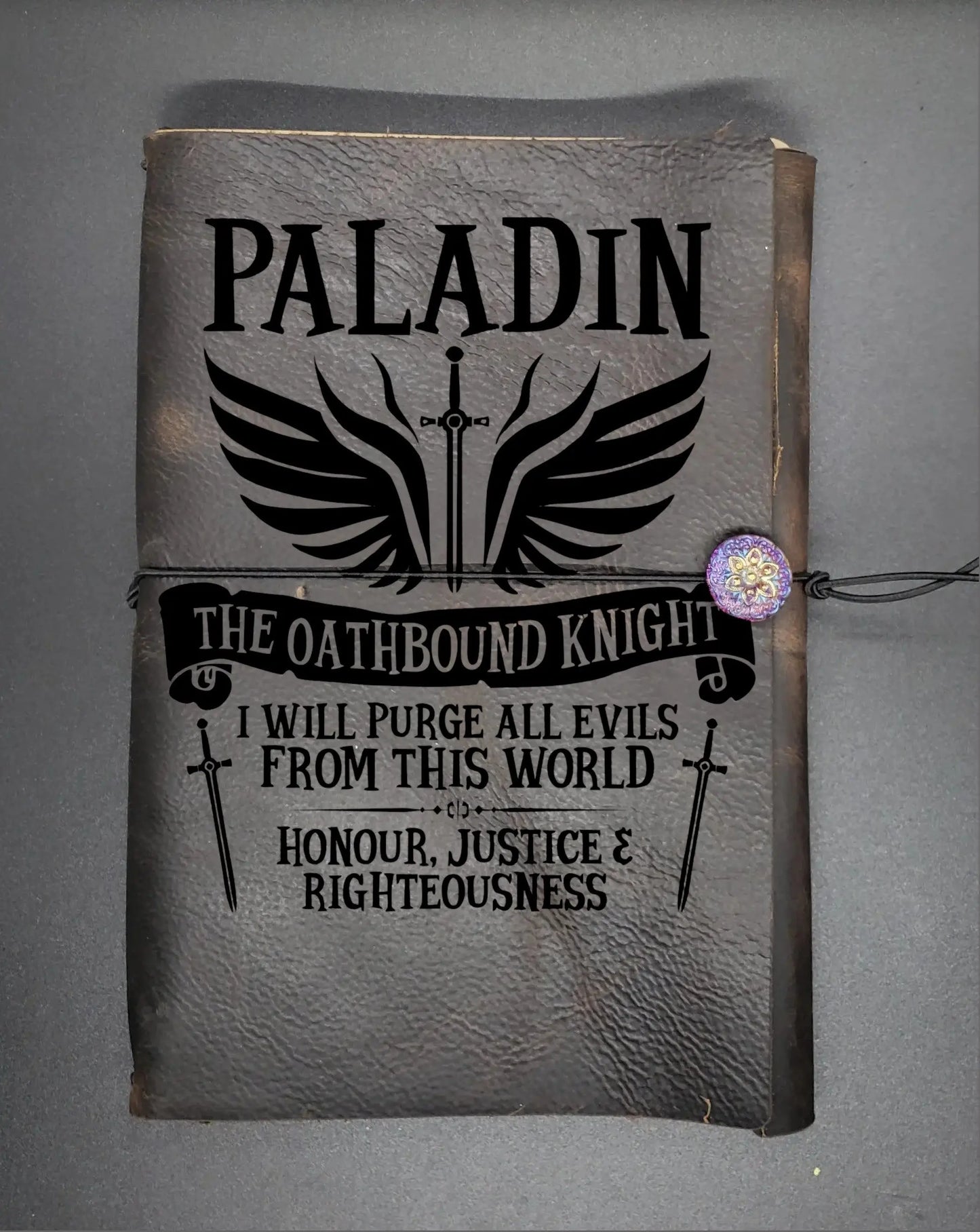 Paladin Character Journal for Dungeons & Dragons