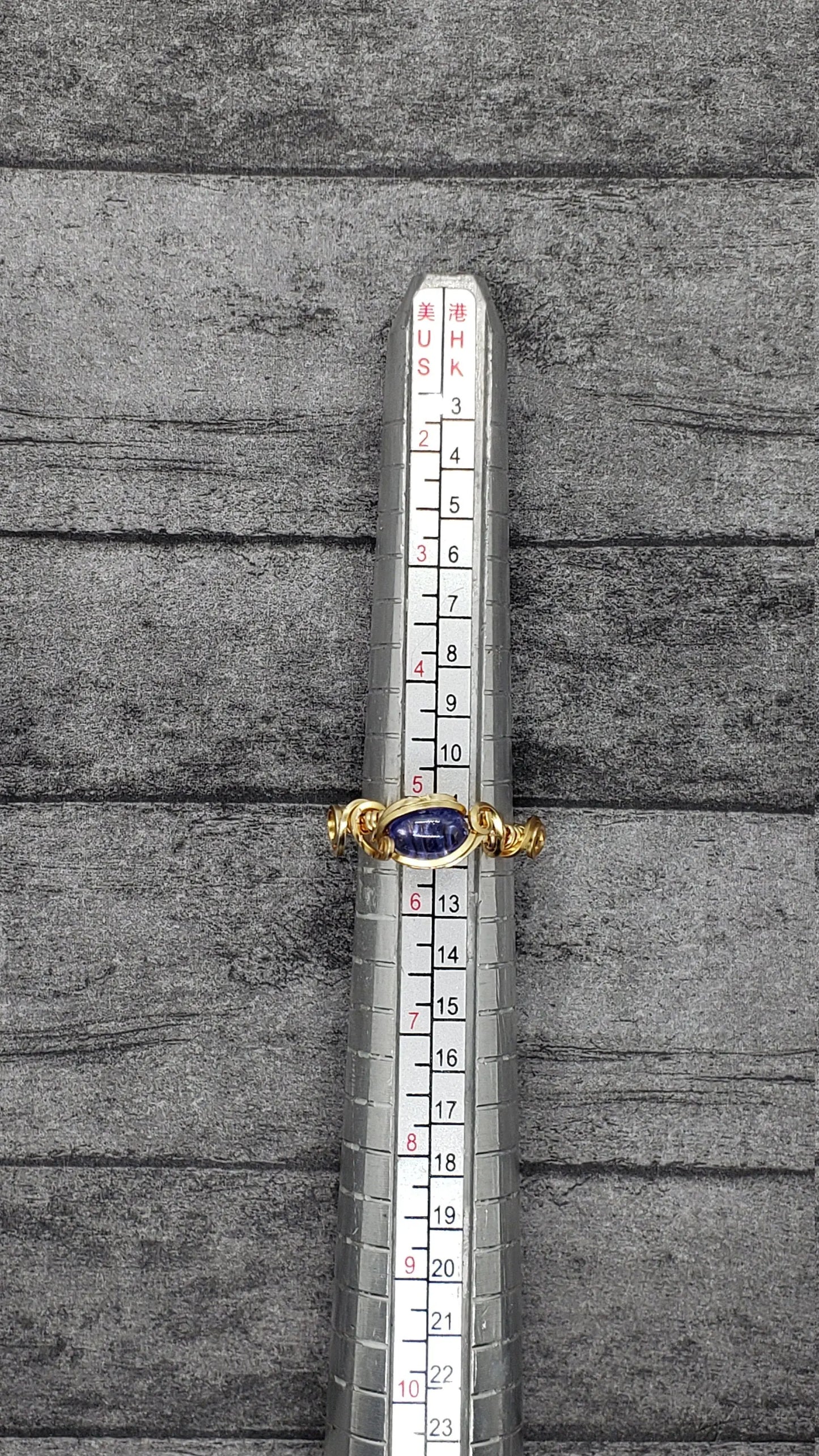 Purple Tanzanite Ring Size 5 gemstone ring, tanzanite