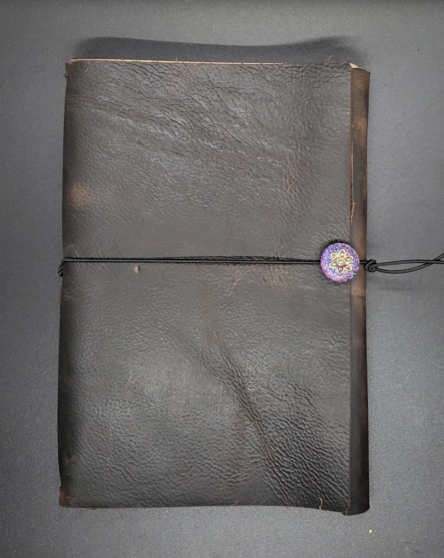 Refillable Notebook for Journaling journaling, leather journal, meditation