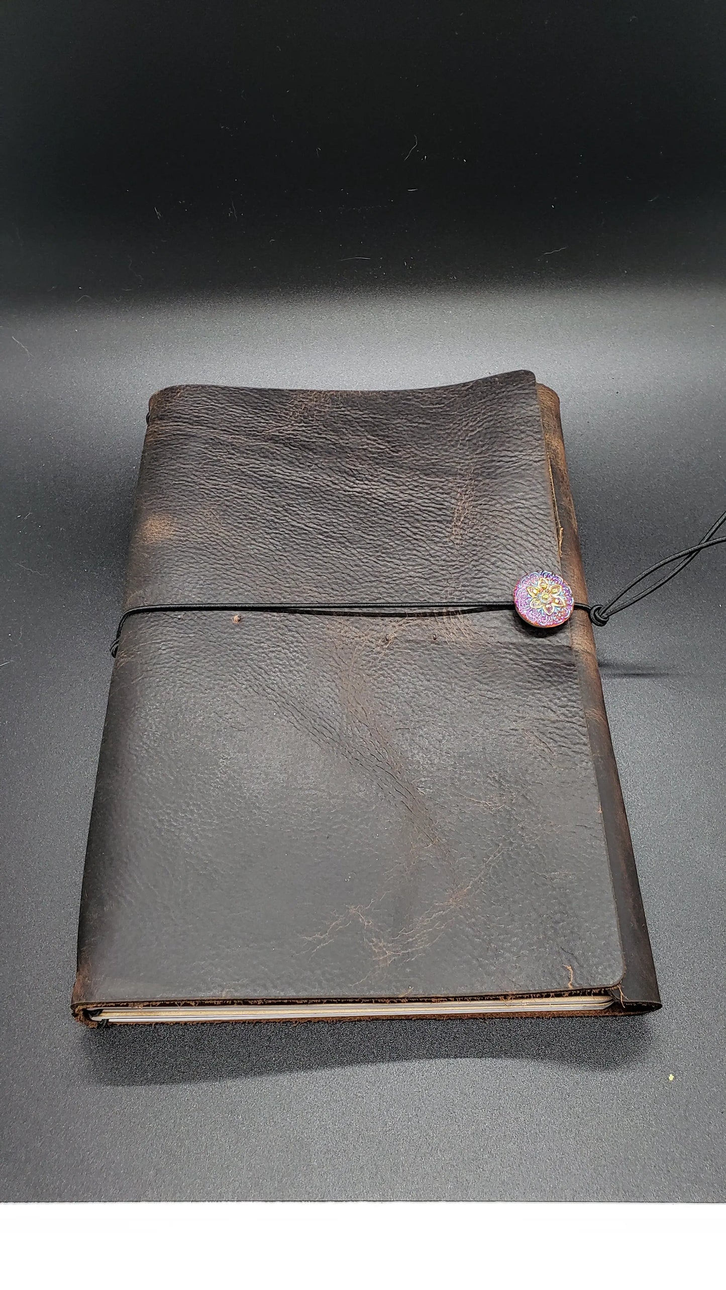 Refillable Notebook for Journaling journaling, leather journal, meditation