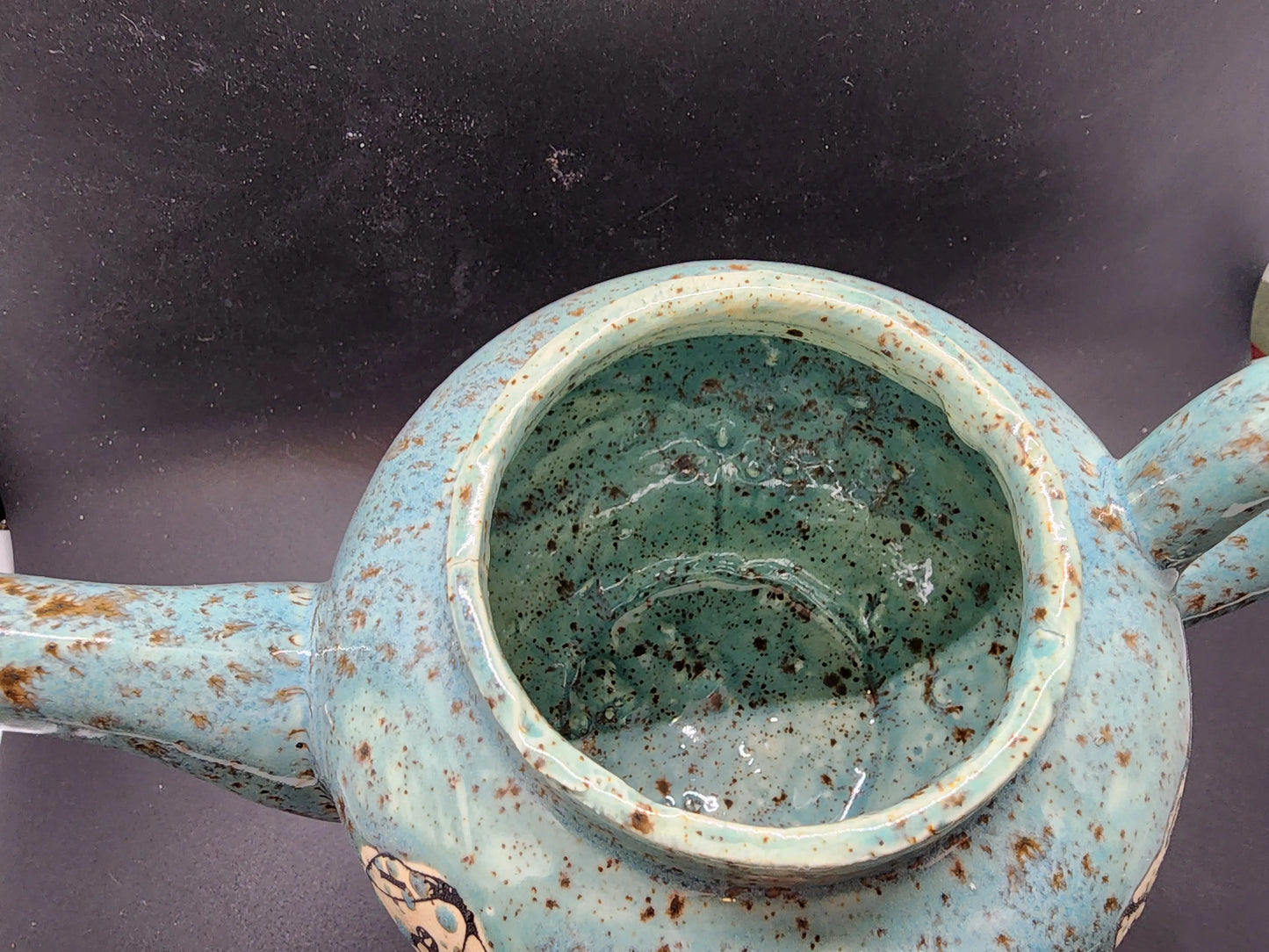 Custom TTRPG Dice Themed East Asian Style Tea Set, DnD Tea Set
