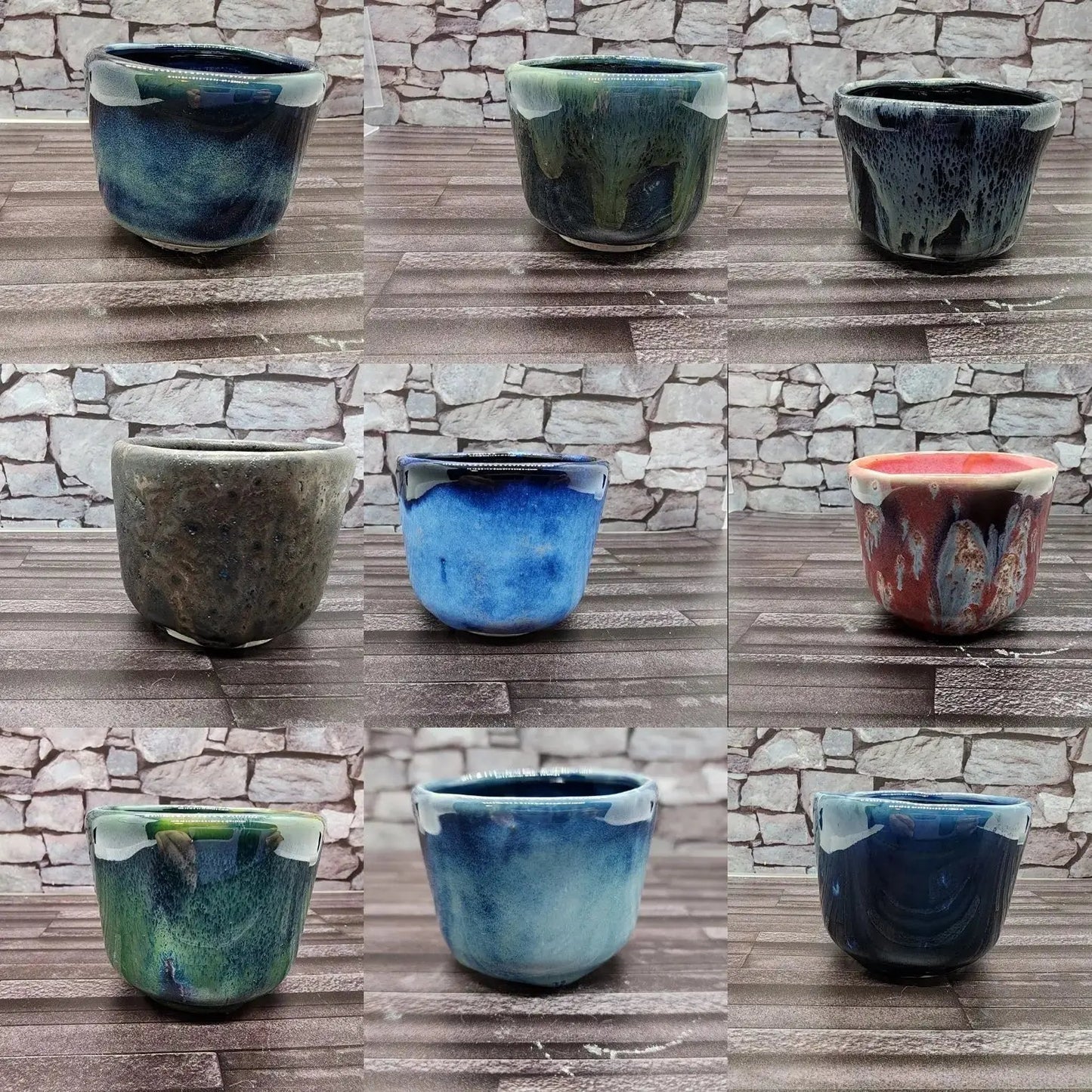 Custom DnD Dungeons and Dragons Japanese Style Tea Cup, Dice Tea Cup moonlitbeading