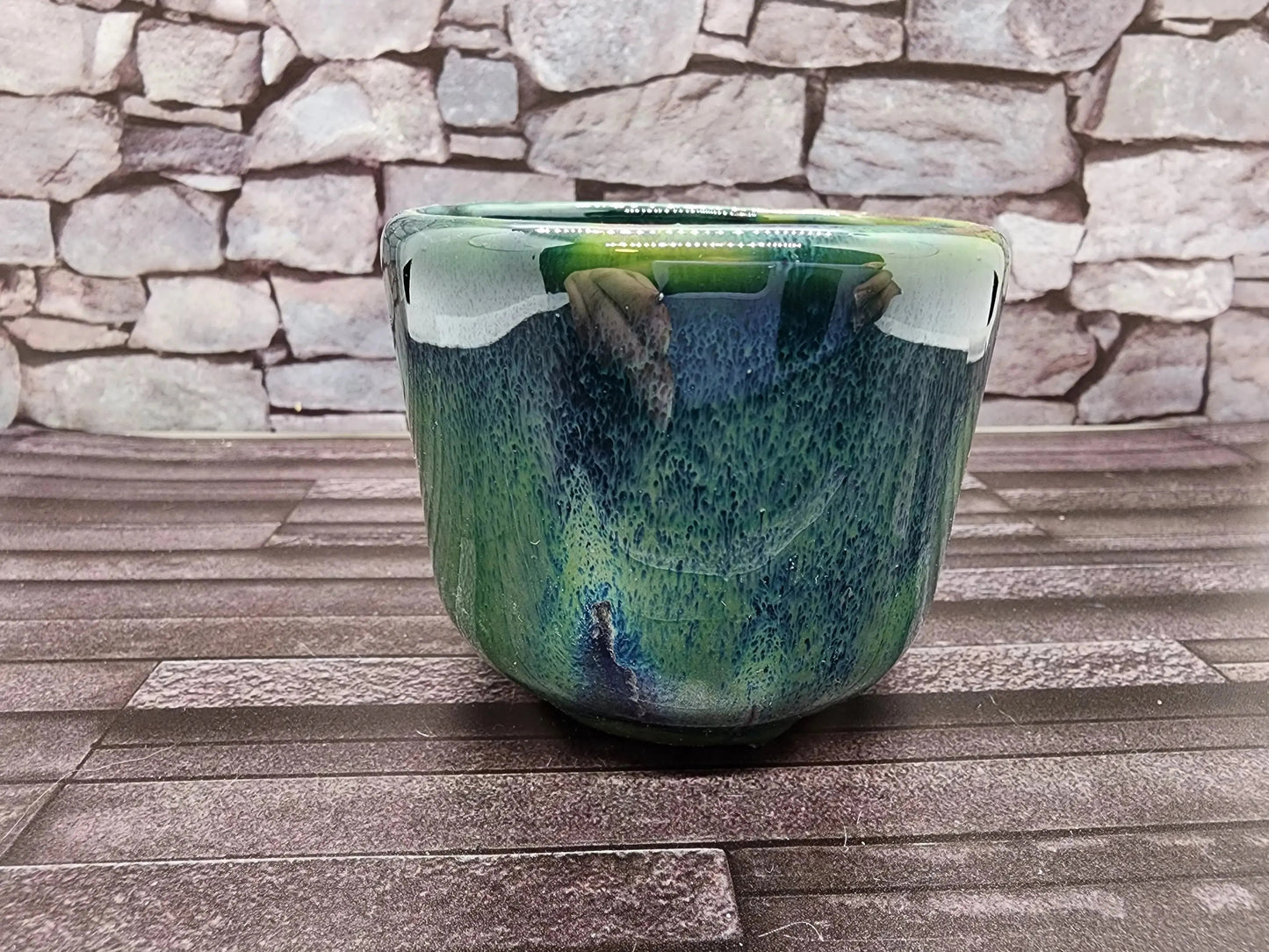 Custom DnD Dungeons and Dragons Japanese Style Tea Cup, Dice Tea Cup moonlitbeading