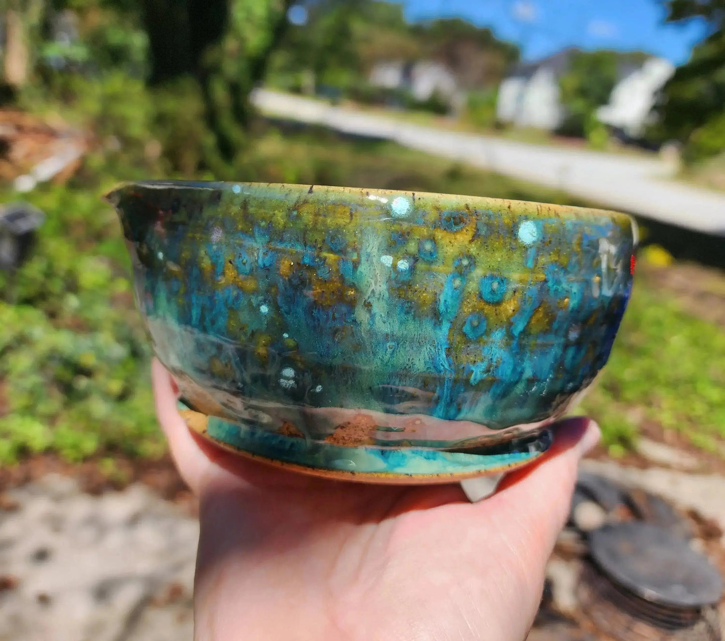 Custom Matcha Bowl moonlitbeading