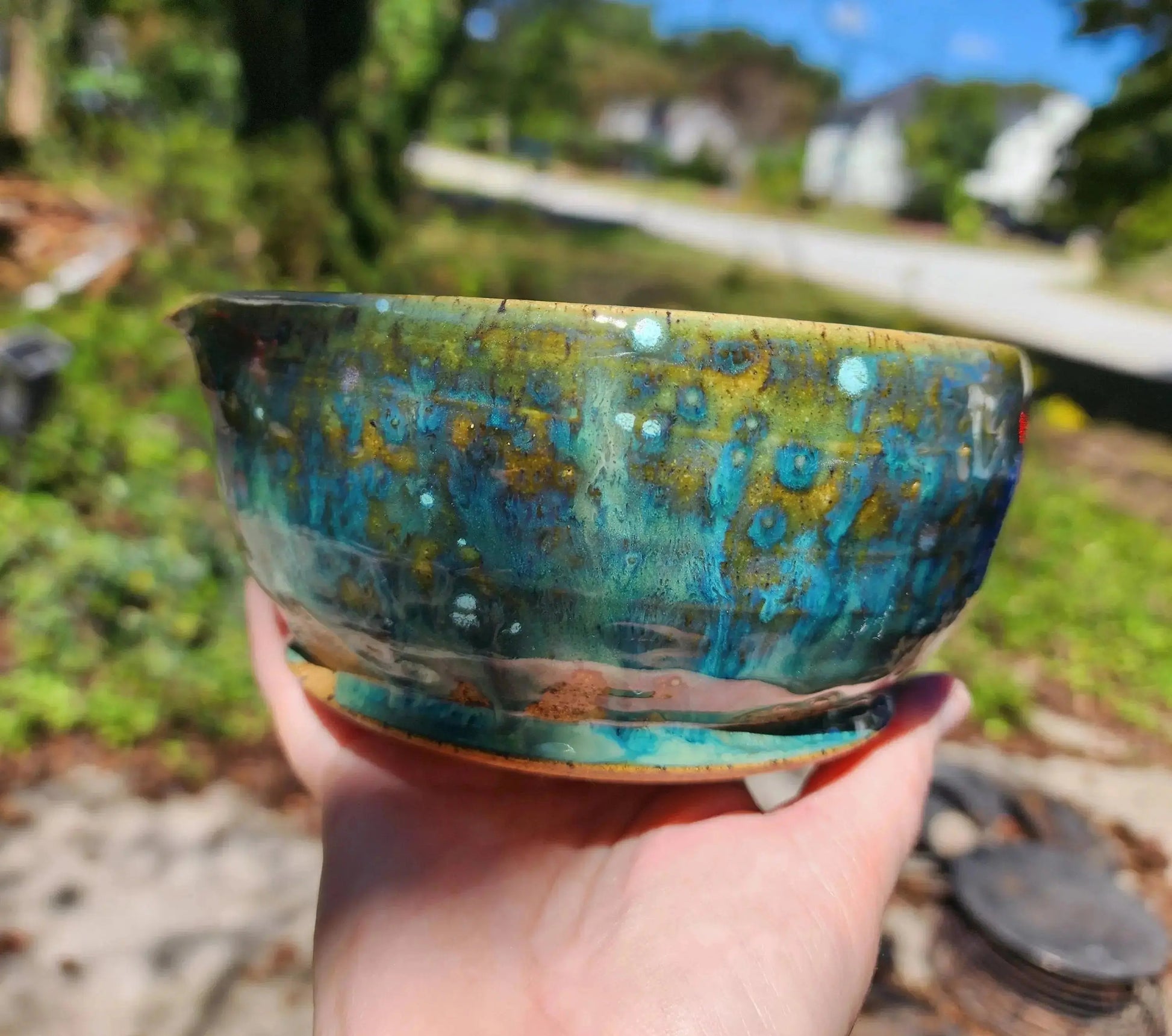 Custom Matcha Bowl moonlitbeading