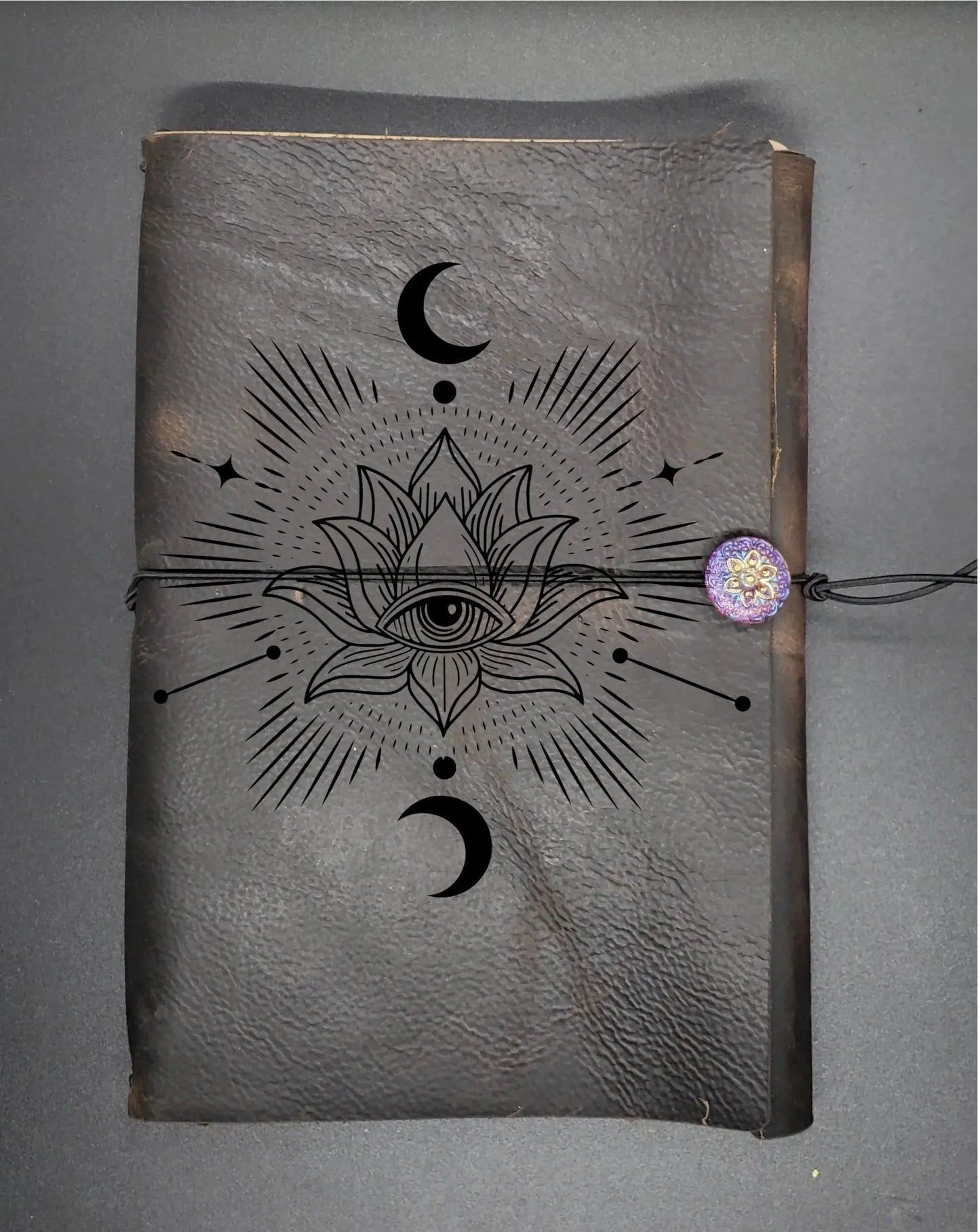 All Seeing Eye Lotus Notebook