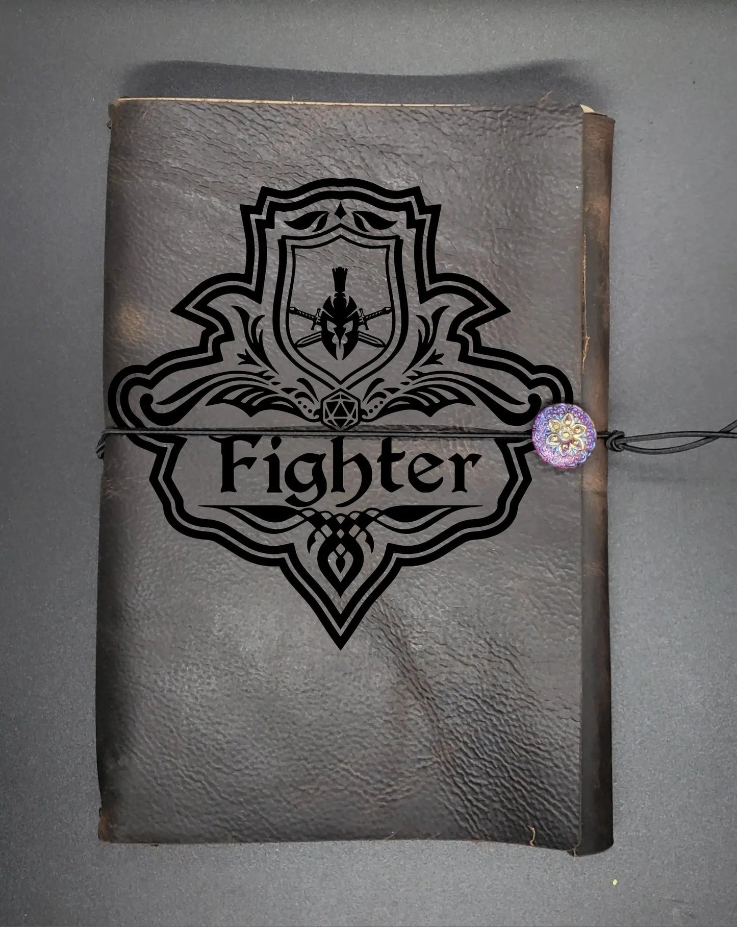 DnD Fighter Character Notebook