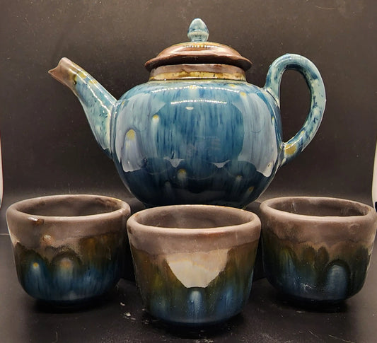 Custom Japanese Inspired East Asian Style Tea Set