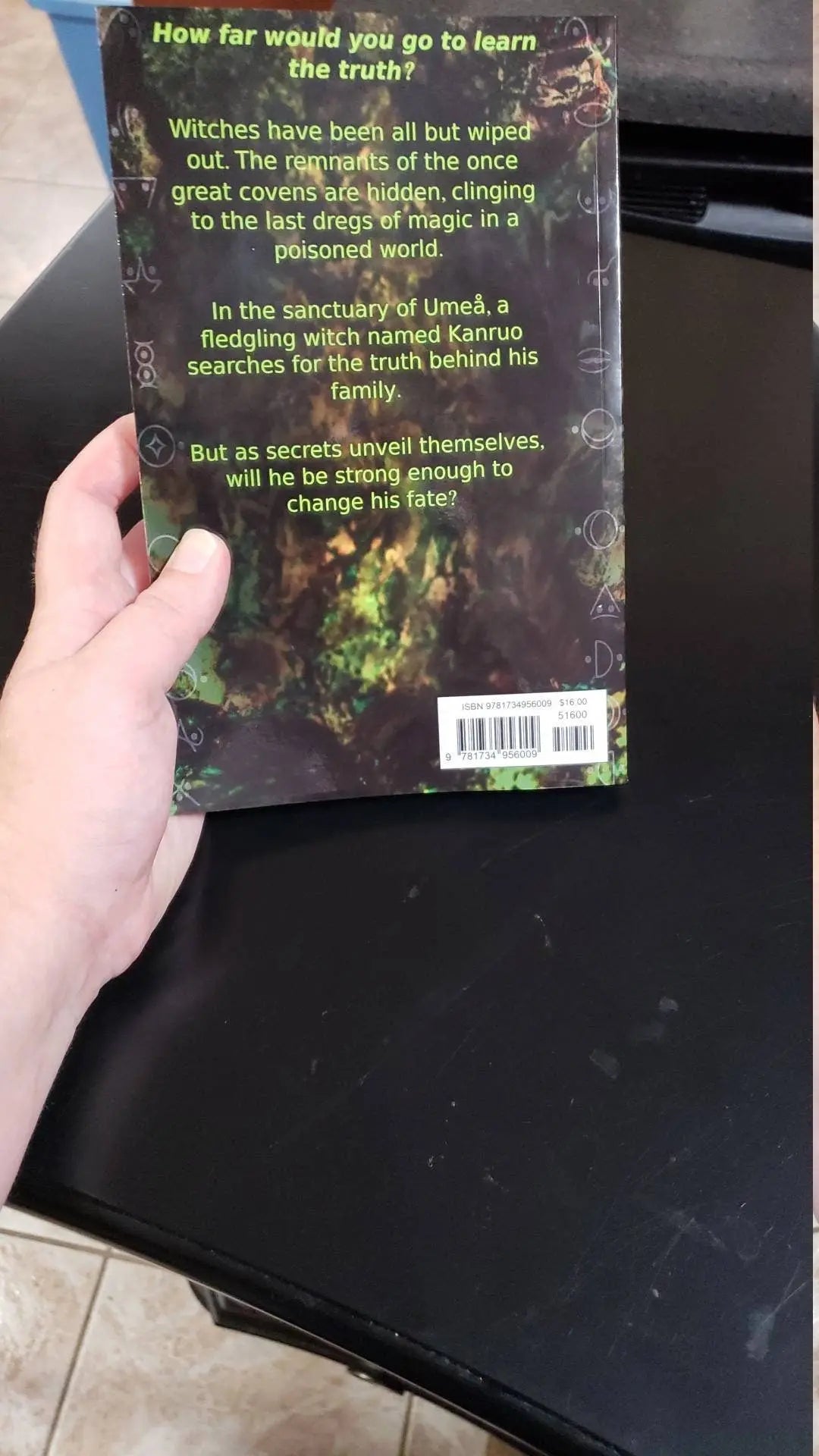 LGBTQIA+ Novel Ruined World: The Last Moon Witch, Cyberpunk Fantasy, Speculative Fiction, Urban Fiction, - moonlitbeading