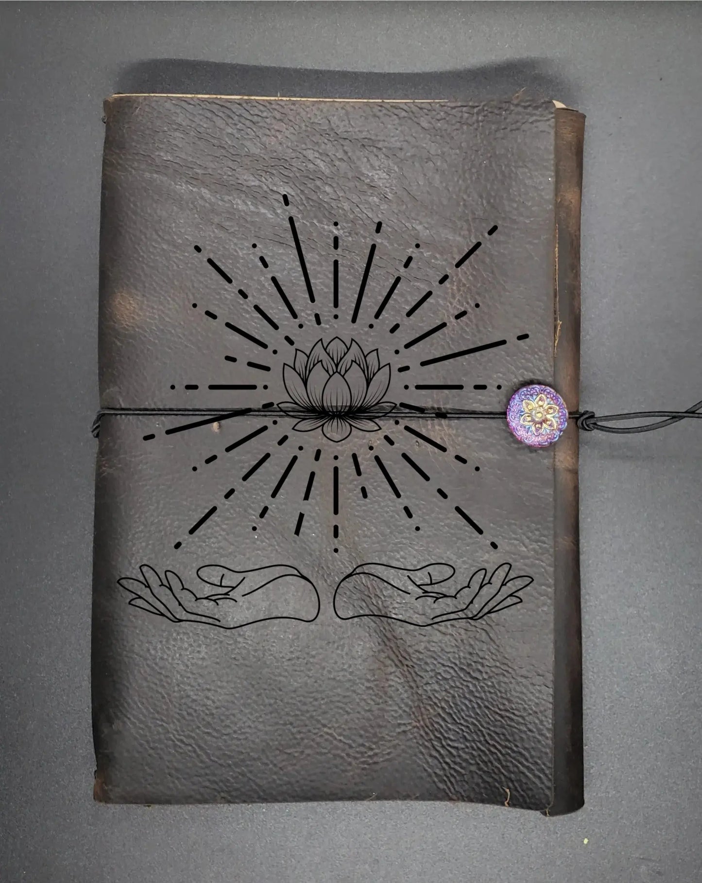 Refillable Lotus Meditation Journal