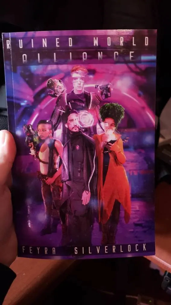 Ruined World: Alliance, Queer Cyberpunk Sci-fi Fantasy - moonlitbeading
